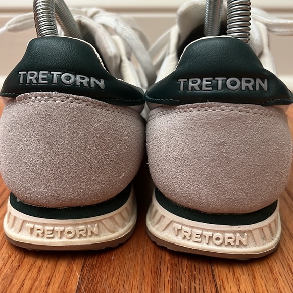 Tretorn Rawlins 2.0 Casual Sneakers White / Cream / Green Women's 8 - Picture 5 of 16